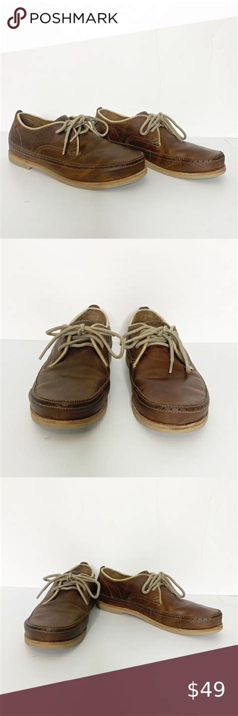 OluKai brown leather Honolulu oxford tennis shoes Brown Oxfords, Brown Leather Sandals, Leather ...