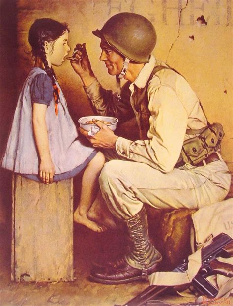 The American Way by Norman Rockwell | Norman rockwell paintings, Norman ...