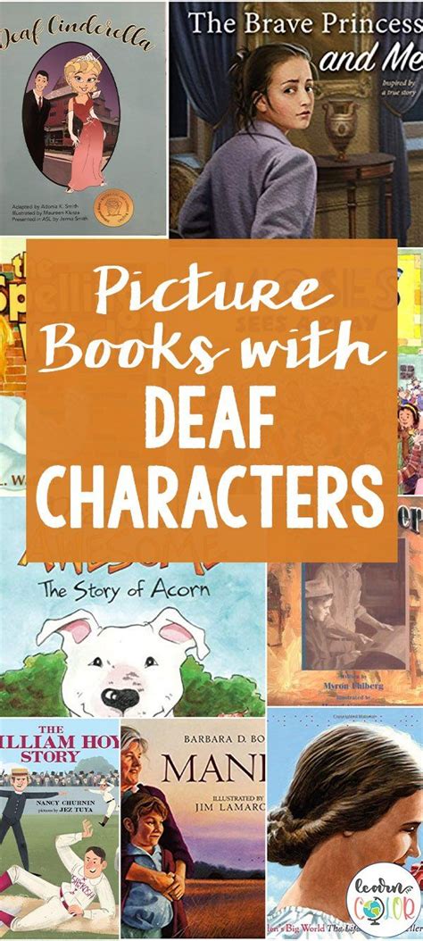 10+ Picture Books with Deaf Characters for Kids | Picture book, Deaf education, Deaf