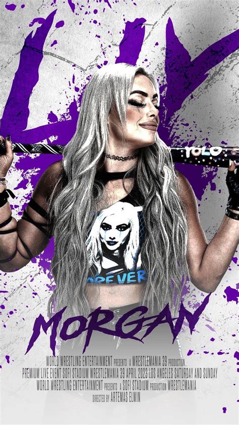 WrestleMania XXXIX Liv Morgan Hollywood Poster by KingTChalla-Dynasty ...