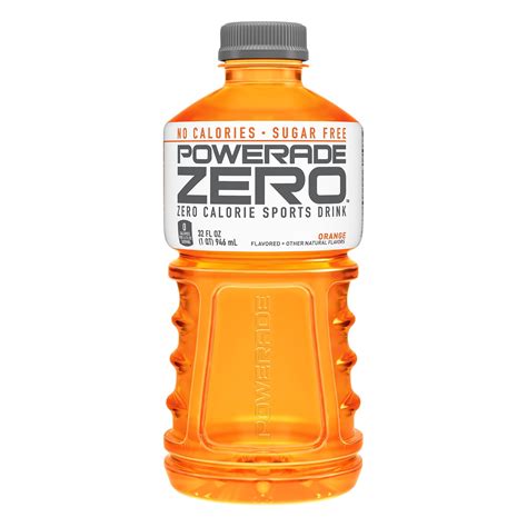 Powerade Zero Calorie Sports Drink Orange, 32.0 FL OZ - Walmart.com