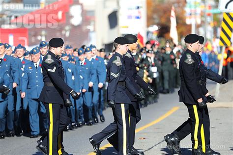 Remembrance Royal Canadian Legion Parade - 2016 In Photos