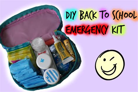 DIY back to school emergency kit!