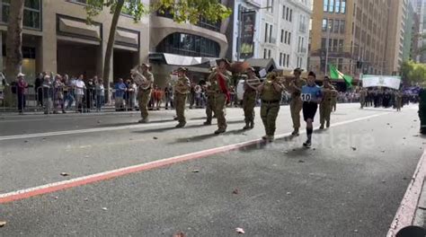 ANZAC Day Parade in Sydney, Australia - Buy, Sell or Upload Video ...