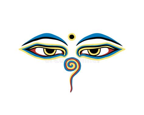 Buddha Eyes Stock Illustrations – 524 Buddha Eyes Stock Illustrations ...