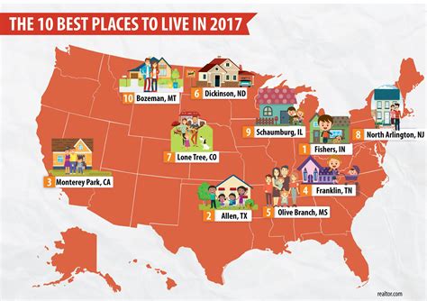 Map Of Best Places To Live In Usa | Hot Sex Picture