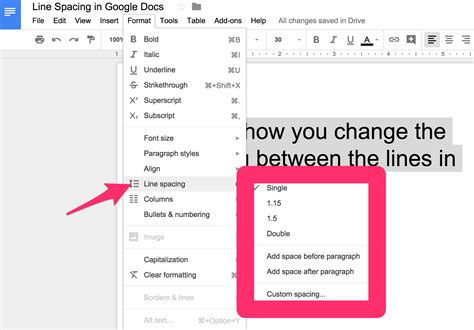 How to Change Line Spacing in Google Docs | The Rabbit Pad