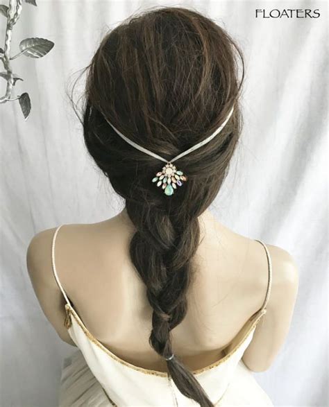 Prom hair accessories, prom hair jewelry, prom head chain, prom hair chain, braid hair jewelry ...