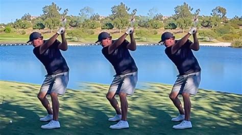 Phil Mickelson Golf Swing - IRON SEQUENCE | Full Speed + SLOW MOTION - YouTube