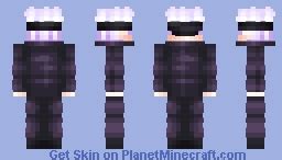 Gojo Satoru Minecraft Skin