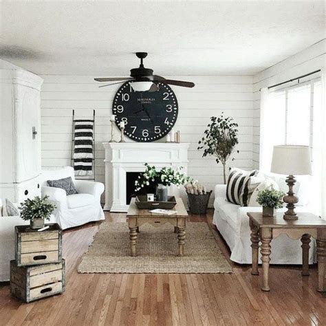 Best 25+ Modern Farmhouse Living Room Decor Ideas On Pinterest For Black And Wh… | Farm house ...