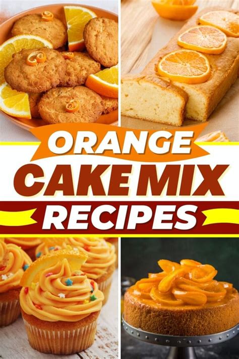 11 Orange Cake Mix Recipes - Insanely Good