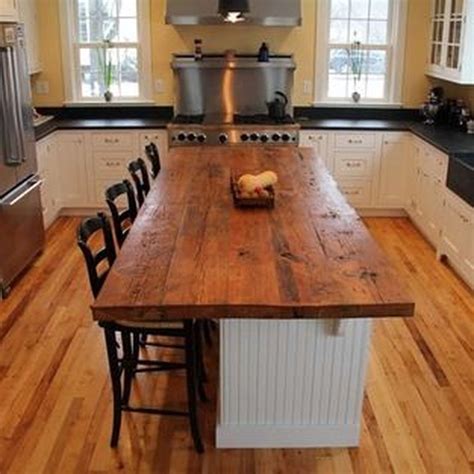 44 Awesome Rustic Kitchen Island Design Ideas - PIMPHOMEE | Rustic ...