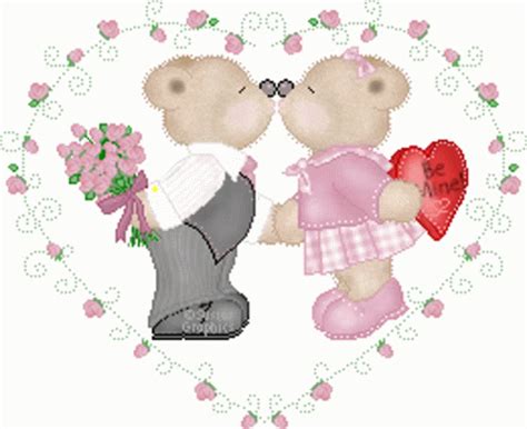 Teddy Bears Kissing Cute Teddy Bears Kissing Sticker - Teddy Bears ...