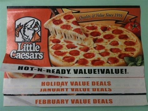 Little Caesars Coupon Booklet Available In Stores: 6 Coupons Good Jan. & Feb. - al.com