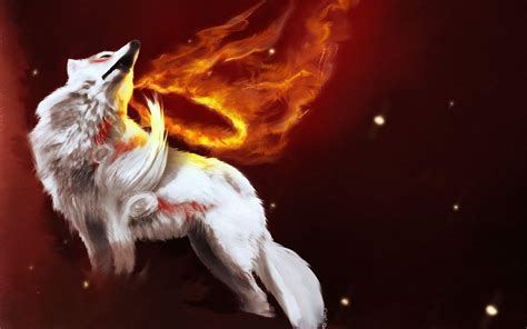 Fire Wolf Wallpapers - Wallpaper Cave