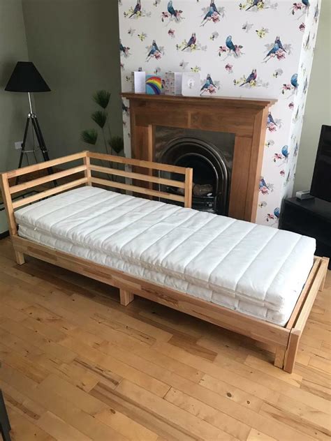 Reduced - Ikea Tarva day bed and two mattresses | in Newtownabbey ...