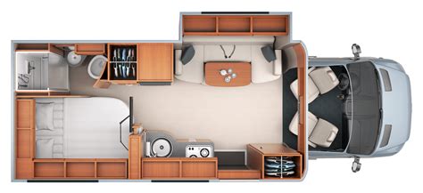 Unity - Floorplans | Leisure travel vans, Travel van, Home