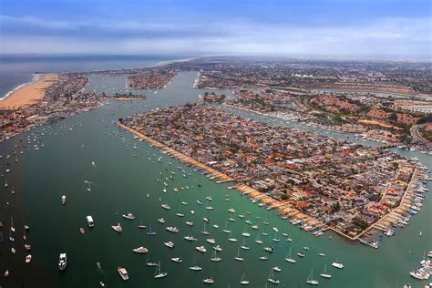 Balboa Island Newport Beach California Photograph by Cliff Wassmann