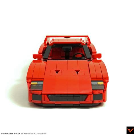 LEGO MOC Ferrari F40 by ZetoVince | Rebrickable - Build with LEGO