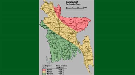 Earthquake risk in Bangladesh