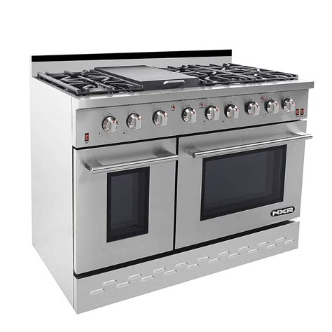 48" Pro-Style Dual Fuel Range with 7.2 cu.ft. Convection Oven – NXR Store