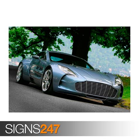 ASTON MARTIN ONE 77 (0556) Car Poster - Picture Poster Print Art A0 A1 ...