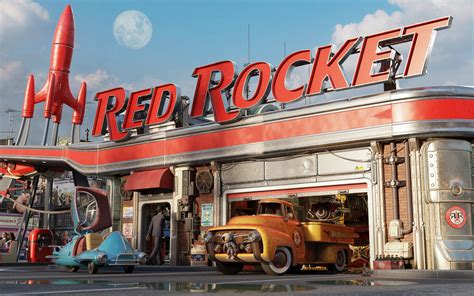 ArtStation - Fallout Red Rocket