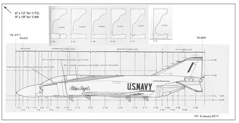 Tailhook Topics Drafts: F4H Aft Fuselage Cross Sections