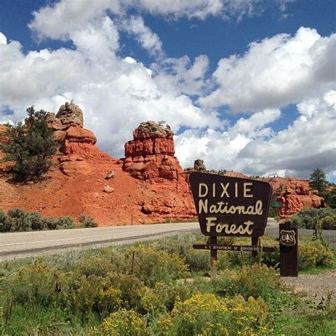 Dixie National Forest Map