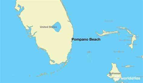 Where is Pompano Beach, FL? / Pompano Beach, Florida Map - WorldAtlas.com