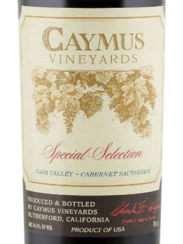 1998 Caymus Special Selection Cabernet Sauvignon | Vivino