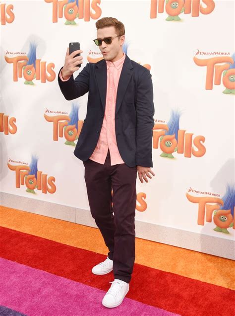 Justin Timberlake at Trolls Premiere in LA October 2016 | POPSUGAR ...