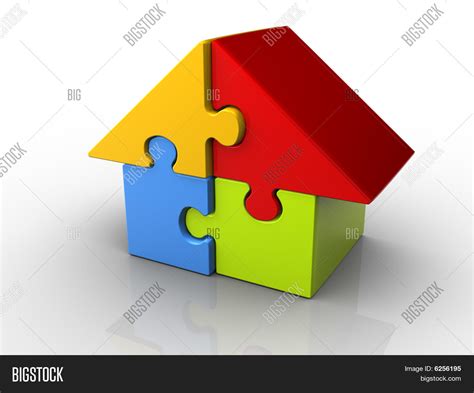 Puzzle House Image & Photo (Free Trial) | Bigstock