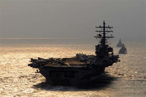 The Nimitz-class aircraft carrier USS Ronald Reagan - PICRYL Public ...