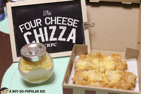 KFC's Chizza is back -- Now in Four Cheese! - A Not-So-Popular Kid | Food Blog