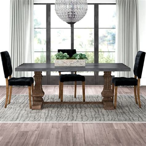 12+ Stylish Restoration Hardware Dining Table Dupes - Pursuit Decor