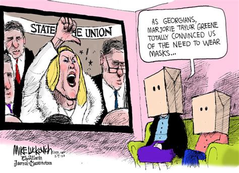 RealClearPolitics | Mike Luckovich for Feb 09, 2023 | Political Cartoons