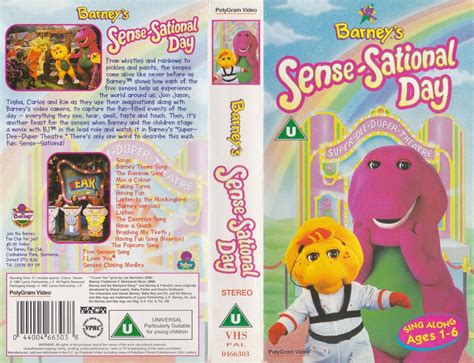 Barney's Sense-Sational Day (1997) | PolyGram Video Wiki | Fandom