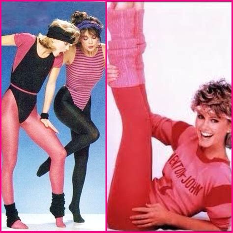 Olivia Newton John (Let's Get Physical), workout clothes and leg warmers...so 1980s | Aerobic ...