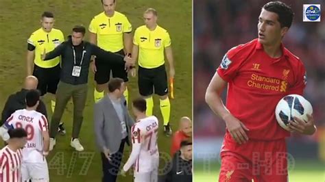 Ex-Liverpool Midfielder Nuri Sahin is Forced to PROTECT the Referee from his OWN Antalyaspor ...