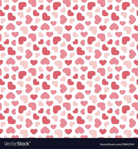 Cute valentines day seamless pattern background Vector Image