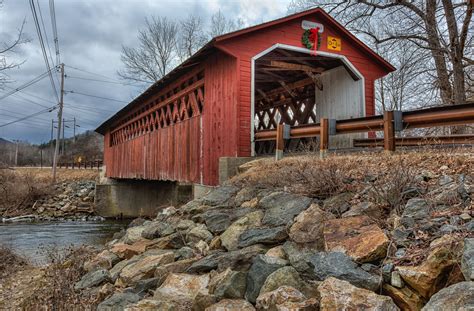 One Drive, Five Vermont Covered Bridges | Vermont vacation, Covered bridges, Bennington vermont