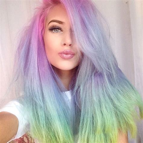 Rainbow Pastel Hair Is A New Trend Among Women | Bored Panda