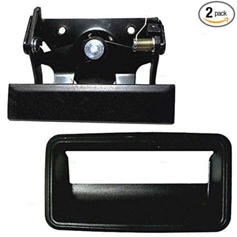 2 Piece Set Tailgate Handle and Trim Bezel Replacement for Chevrolet ...