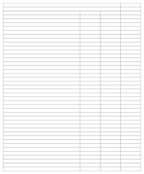 9 Best Images of 3 Column Spreadsheet Printable - Printable 3 Column ...