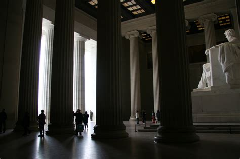 Lincoln Memorial | A shot from inside the Lincoln Memorial. … | Flickr - Photo Sharing!