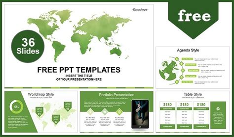 Global Business | Free PowerPoint PPTX Slides & Templates