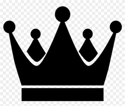 #crown #black #ring #aesthetic #white #queen #king - Crown Simple, HD Png Download - 994x796 ...