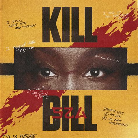 “kill bill” cover art concept I made : r/sza